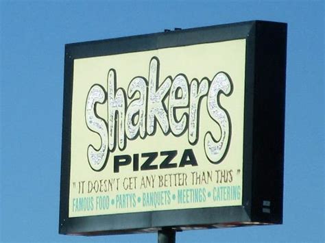 Online Menu of Shakers Pizza Restaurant, Fremont, California, 